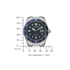 Reloj 89L Citizen Eco-Driver hombre pulsera de metal - Detalle de esfera