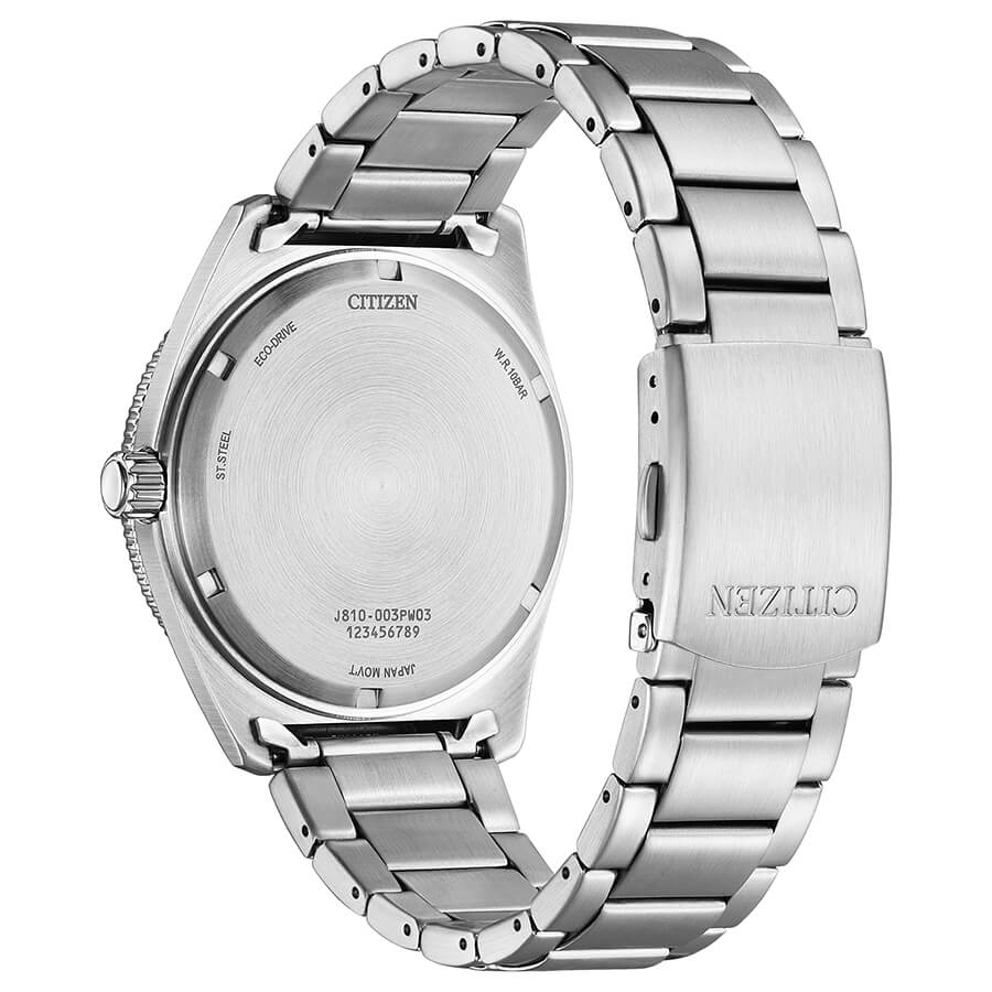80X Citizen Eco-drive Reloj para Hombre - Detalle de esfera