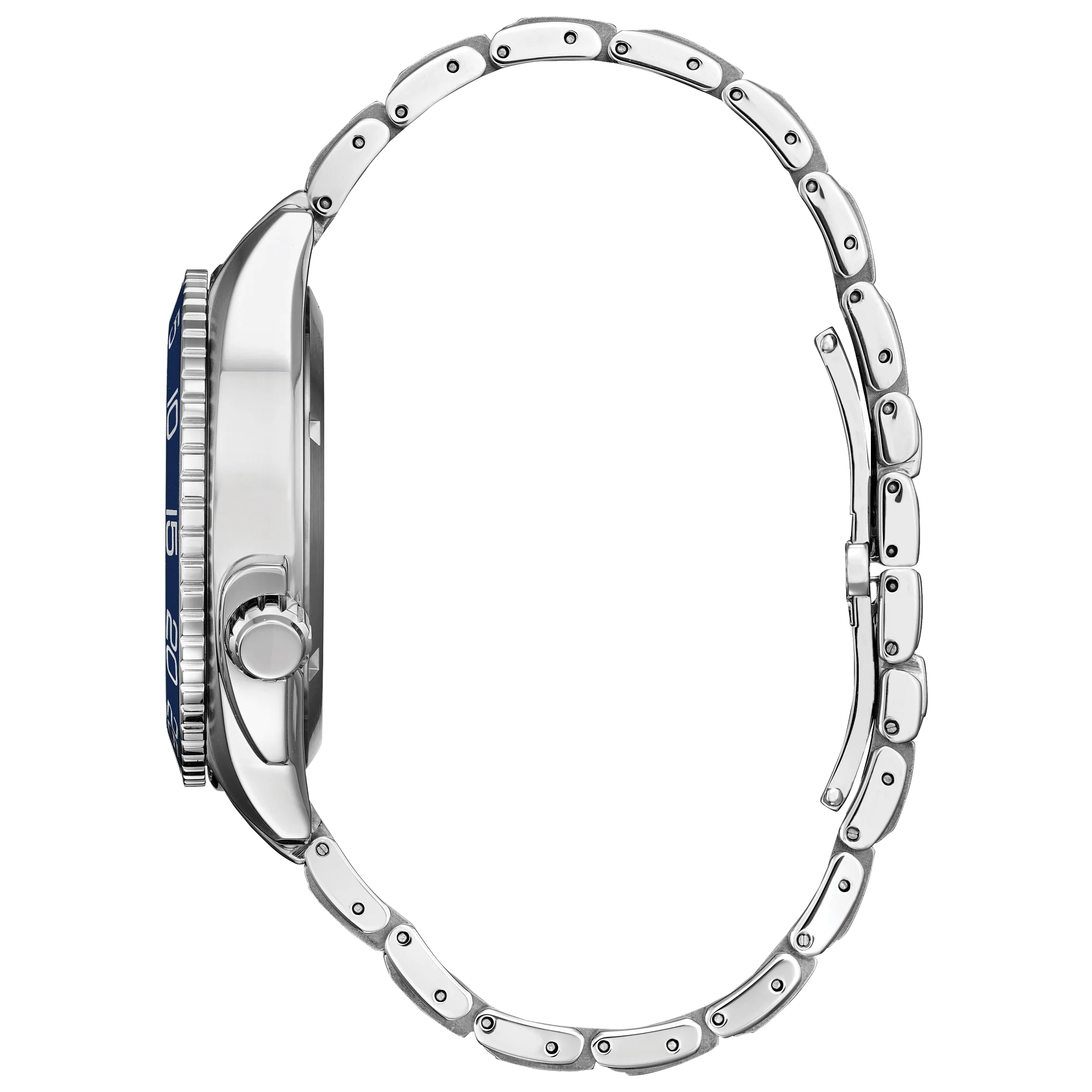 53L Citizen Eco-drive reloj para hombre pulsera de metal - Detalle de esfera