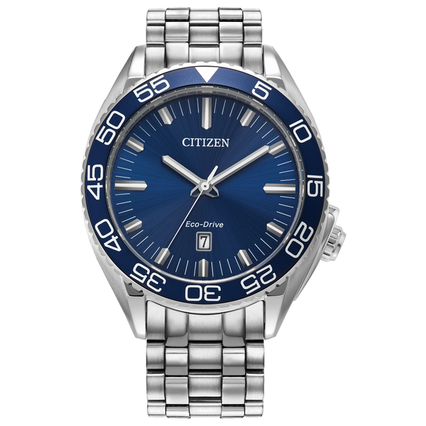 53L Citizen Eco-drive reloj para hombre pulsera de metal - Reloj original en Guatemala