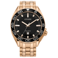 Reloj Citizen Corso Eco-Drive Hombre Acero Dorado Rosa - Reloj original en Guatemala