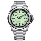Reloj Citizen Sea Land Hombre Acero Esfera Verde - Reloj original en Guatemala