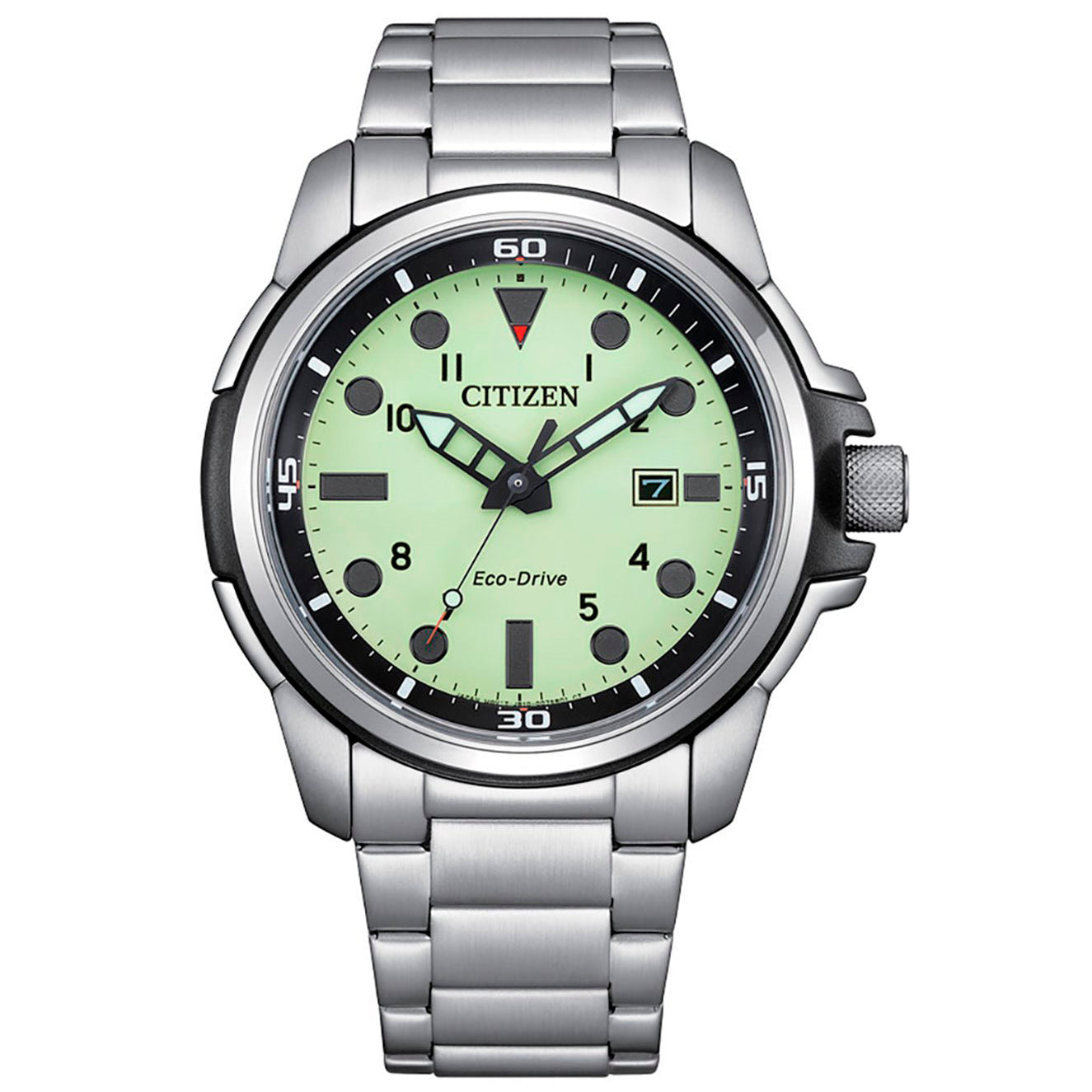 Reloj Citizen Sea Land Hombre Acero Esfera Verde - Reloj original en Guatemala