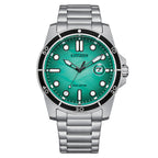 AW1816-89L Citizen Reloj Eco-drive para hombre correa de metal - Acero Inoxidable Plateado