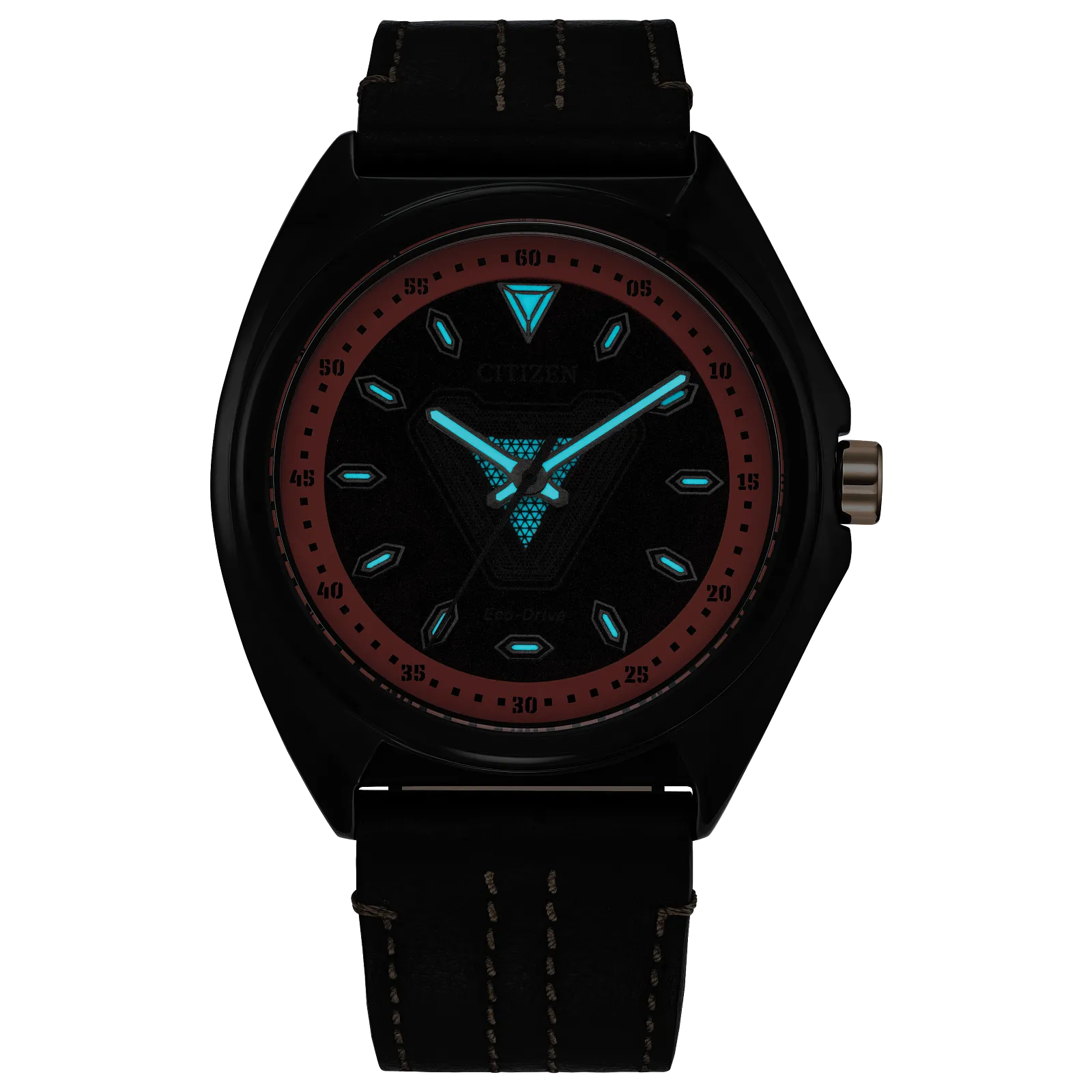 Reloj 05W Citizen Tony Stark Iron Man Edición Marvel de caballero pulsera de cuero Eco-drive - Vista 5