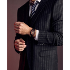 Reloj 05W Citizen Tony Stark Iron Man Edición Marvel de caballero pulsera de cuero Eco-drive - Vista trasera