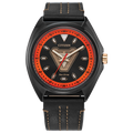 Reloj 05W Citizen Tony Stark Iron Man Edición Marvel de caballero pulsera de cuero Eco-drive - Reloj original en Guatemala