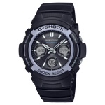 AWG-M100FP-1A2CF Reloj G-Shock de hombre banda de silicona doble hora