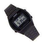 B-640WB-1A Reloj Casio Unisex, Vintage Clásico Illuminator - Acero Inoxidable Negro