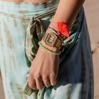 B-640WGG Reloj Casio Vintage Mujer Acero Dorado - Detalle de esfera