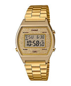 B-640WGG Reloj Casio Vintage Mujer Acero Dorado - Reloj original en Guatemala