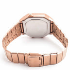 B-650WC Reloj Casio Vintage Mujer Acero Oro Rosa - Detalle de esfera