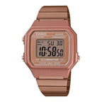 B-650WC Reloj Casio Vintage Mujer Acero Oro Rosa - Reloj original en Guatemala