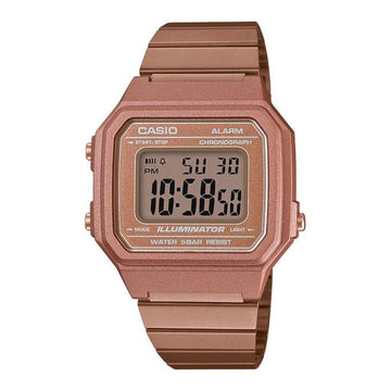 B-650WC-5A Reloj Casio para Señorita, Vintage Clásico Illuminator - Rosa
