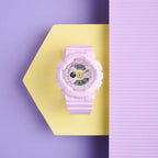 BA-110AH Reloj Baby-G Mujer Resina Lila - Vista lateral