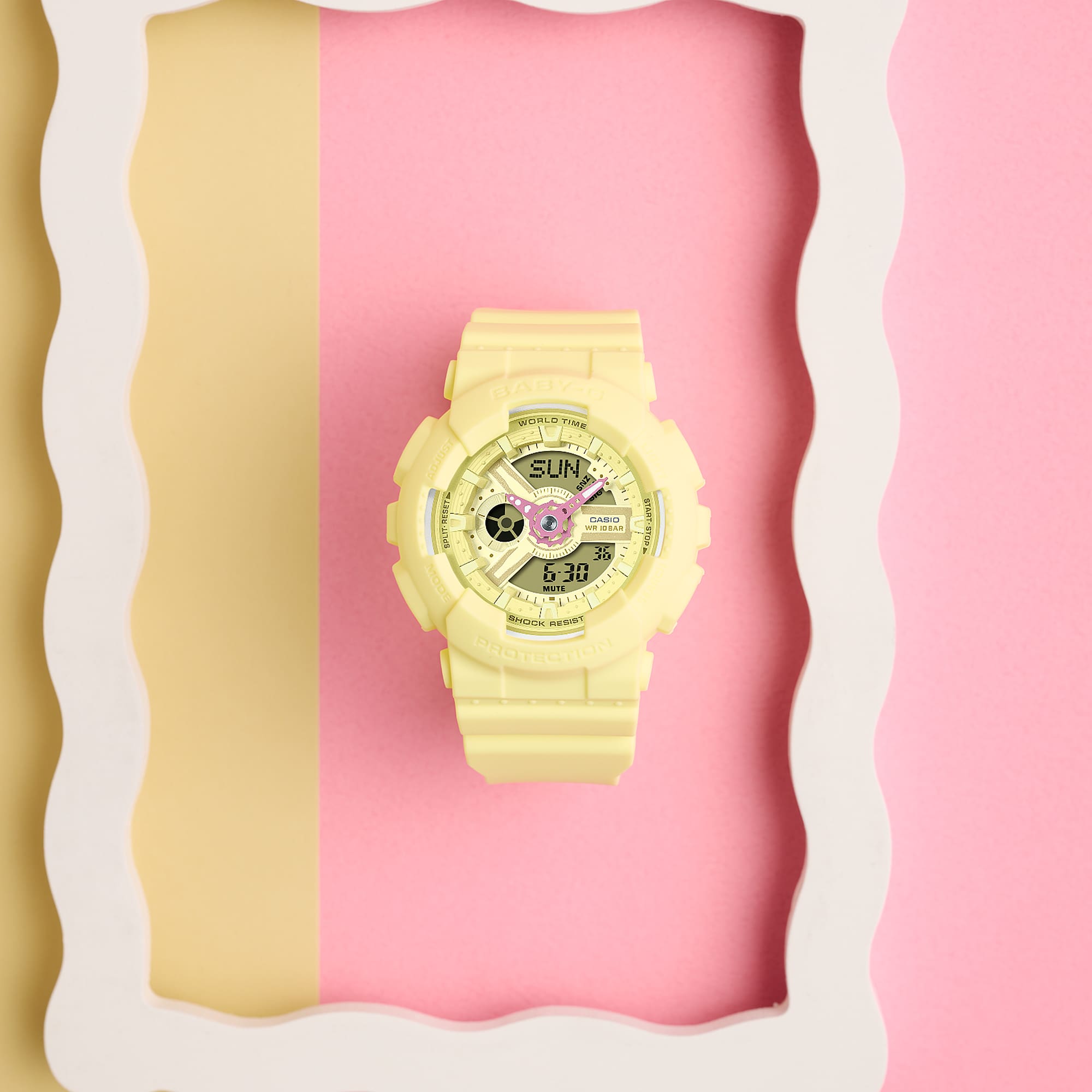 BA-110AH Reloj Baby-G Mujer Resina Amarillo - Vista 5