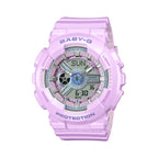 BA-110MC-6A Reloj Baby-G de mujer correa de resina - Resina Morado