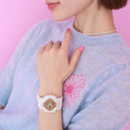 BA-110X-7A1  Reloj Baby-G de dama correa de resina - Resina Blanco