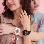 BA-110X-7A1  Reloj Baby-G de dama correa de resina - Resina Blanco