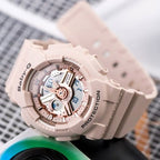 BA-110XCP Reloj Baby-G Mujer Resina Rosa Palo - Detalle de esfera