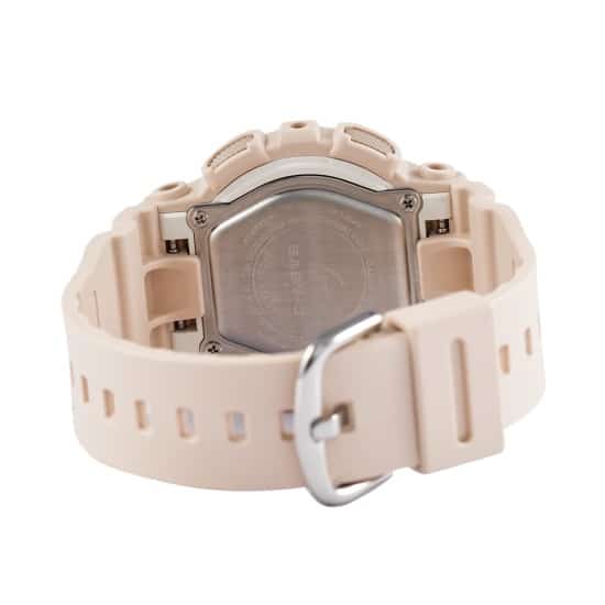 BA-110XCP Reloj Baby-G Mujer Resina Rosa Palo - Vista trasera
