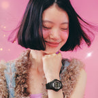 BG-169KB-1 Reloj Baby-G de mujer correa de caucho - Resina Negro