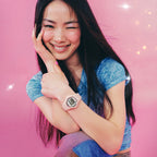 BG-169KB-4 Reloj Baby-G de mujer correa de resina - Resina Rosa