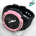 270 Reloj Baby-G Mujer Resina Negro con Rosa - Vista trasera