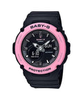 270 Reloj Baby-G Mujer Resina Negro con Rosa - Reloj original en Guatemala