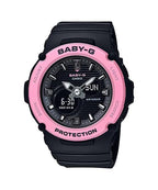 270 Reloj Baby-G Mujer Resina Negro con Rosa - Reloj original en Guatemala