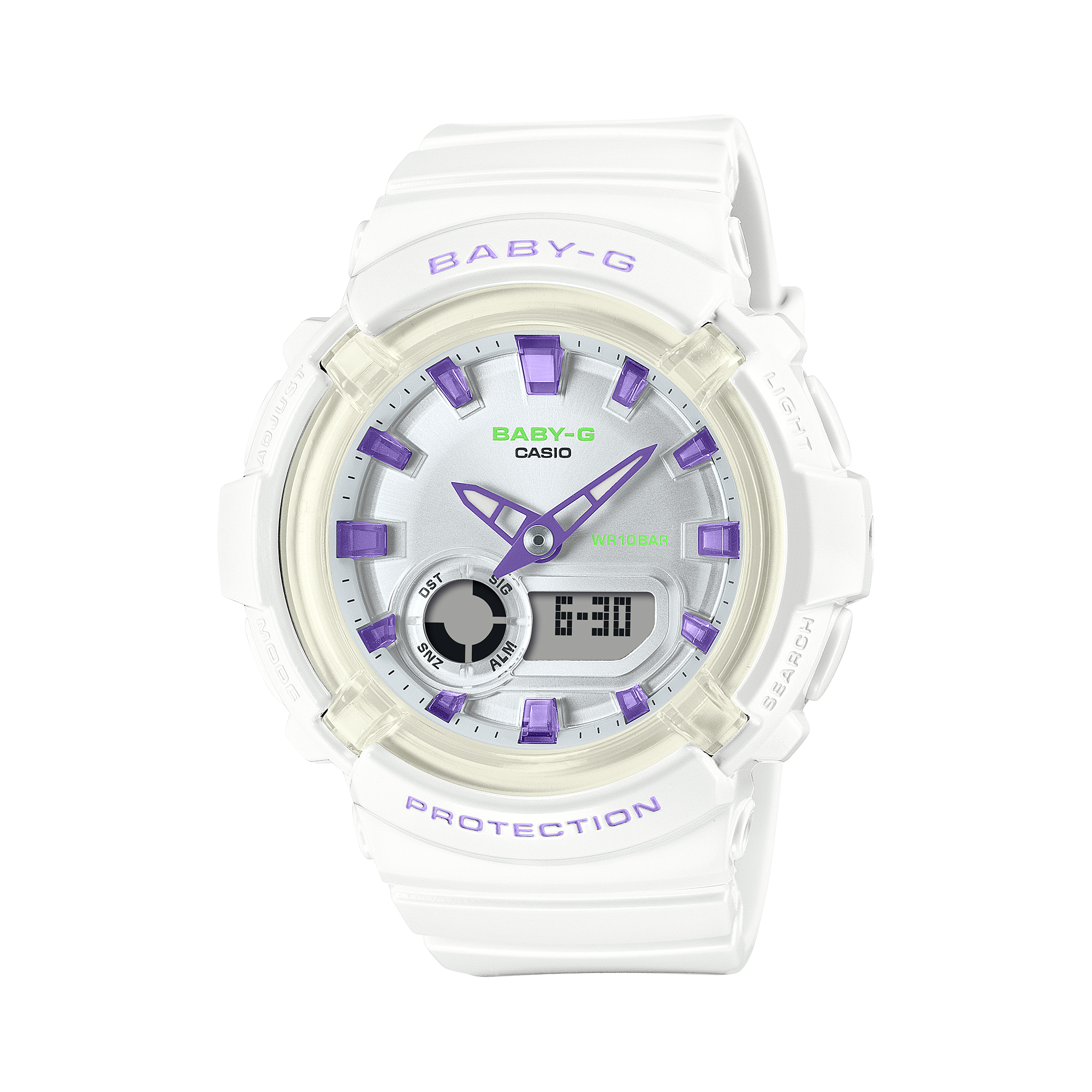 280DN-7A Reloj Baby-G Mujer Resina Blanco - Reloj original en Guatemala