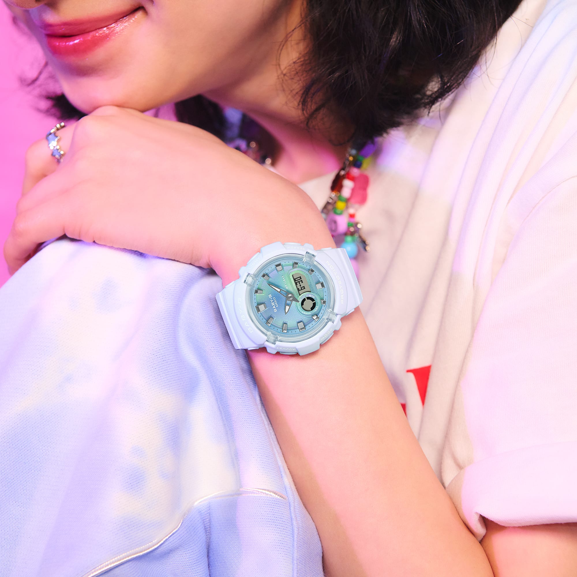280TD-2A Reloj Baby-G Mujer Resina Celeste - Vista 5