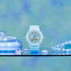 280TD-2A Reloj Baby-G Mujer Resina Celeste - Vista lateral