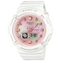 280TD-7A Reloj Baby-G Mujer Resina Blanco Esfera Rosa - Reloj original en Guatemala
