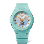 320 Reloj Baby-G Mujer Correa Resina Turquesa - Vista trasera