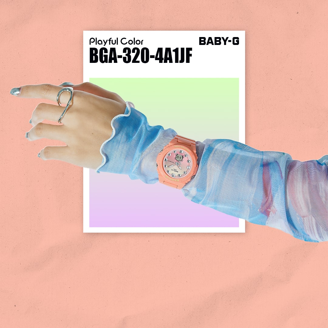 320 Reloj Baby-G Mujer Resina Rosa Coral - Vista 5