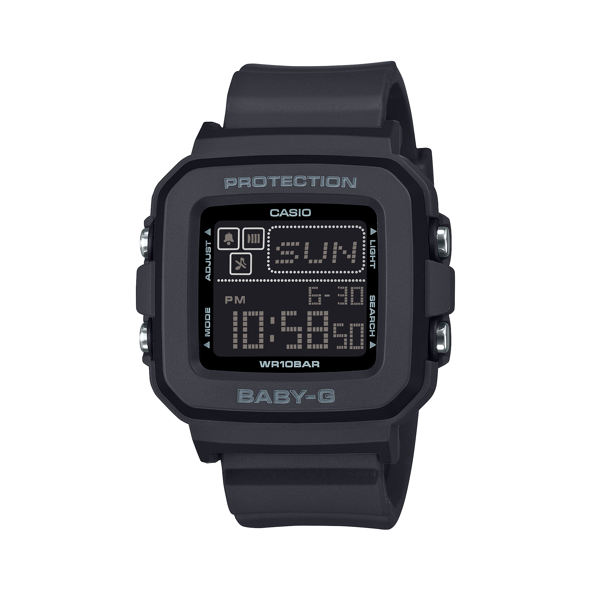 Reloj 10-1 Baby-G dama pulsera de resina digital - Reloj original en Guatemala