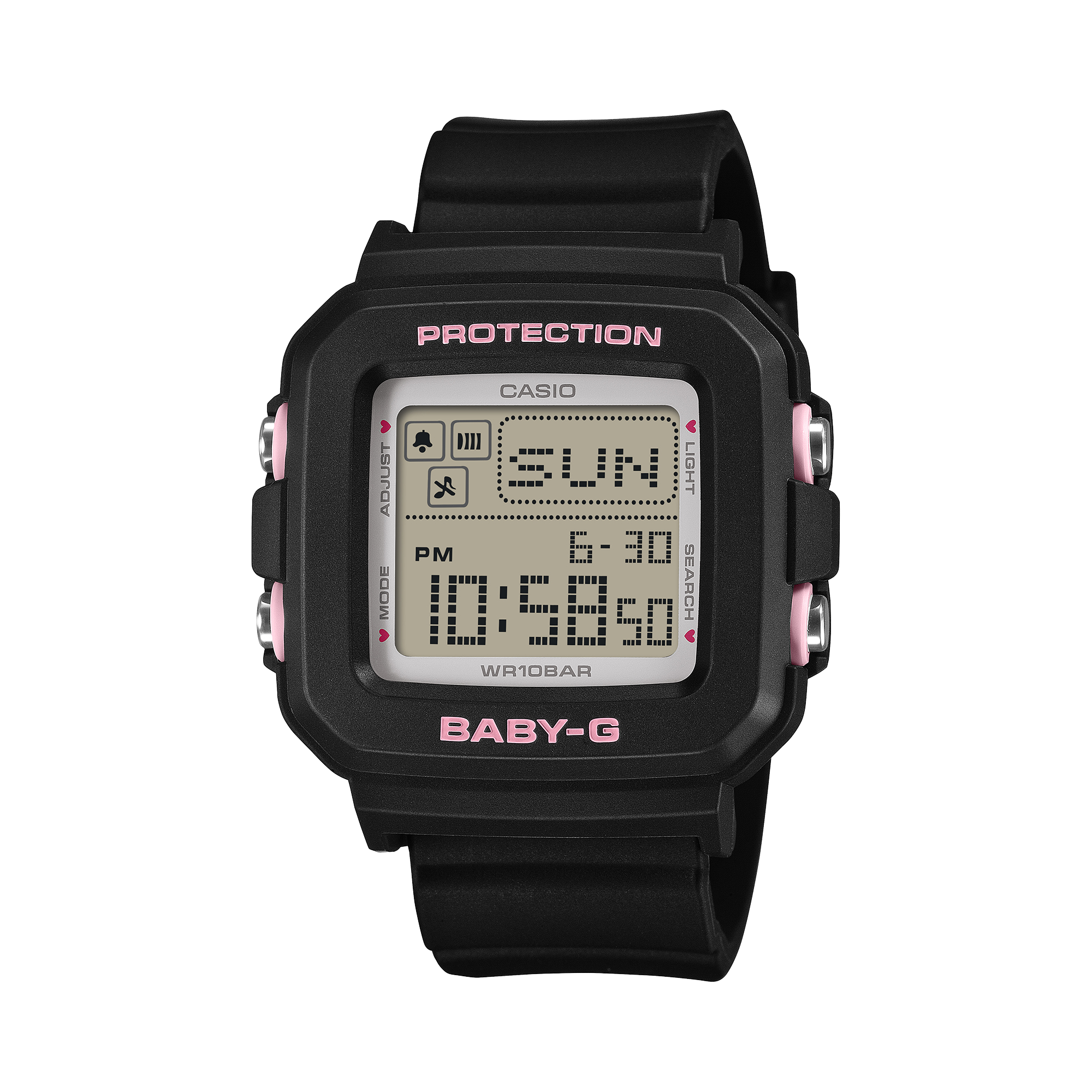 10KH-1 Reloj Casio Baby-G de mujer correa de resina - Reloj original en Guatemala