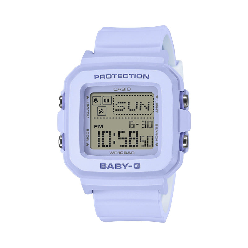 BGD-10KH-2B Reloj Baby-G BGD-10 de dama banda de caucho morado