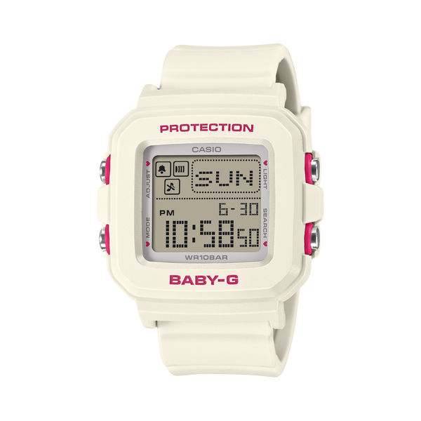 10KH-7 Reloj Baby-G de dama correa de caucho digital - Reloj original en Guatemala