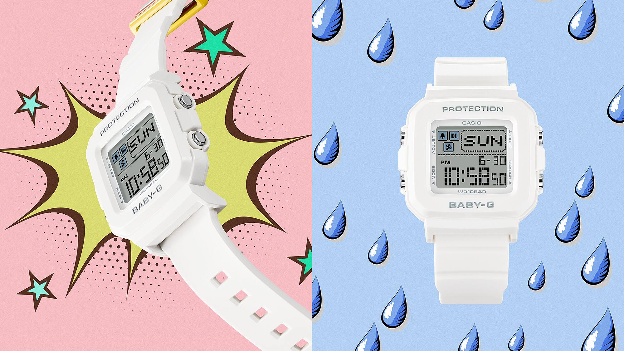 10L-2 Reloj Casio Baby-G Mujer Resina Azul Claro - Vista 6