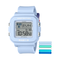 10L-2 Reloj Casio Baby-G Mujer Resina Azul Claro - Reloj original en Guatemala