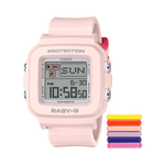 BGD-10L Reloj Baby-G Mujer Correa de Resina Rosa