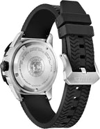 08E Reloj Citizen Promaster Hombre Correa Caucho Negro - Vista trasera