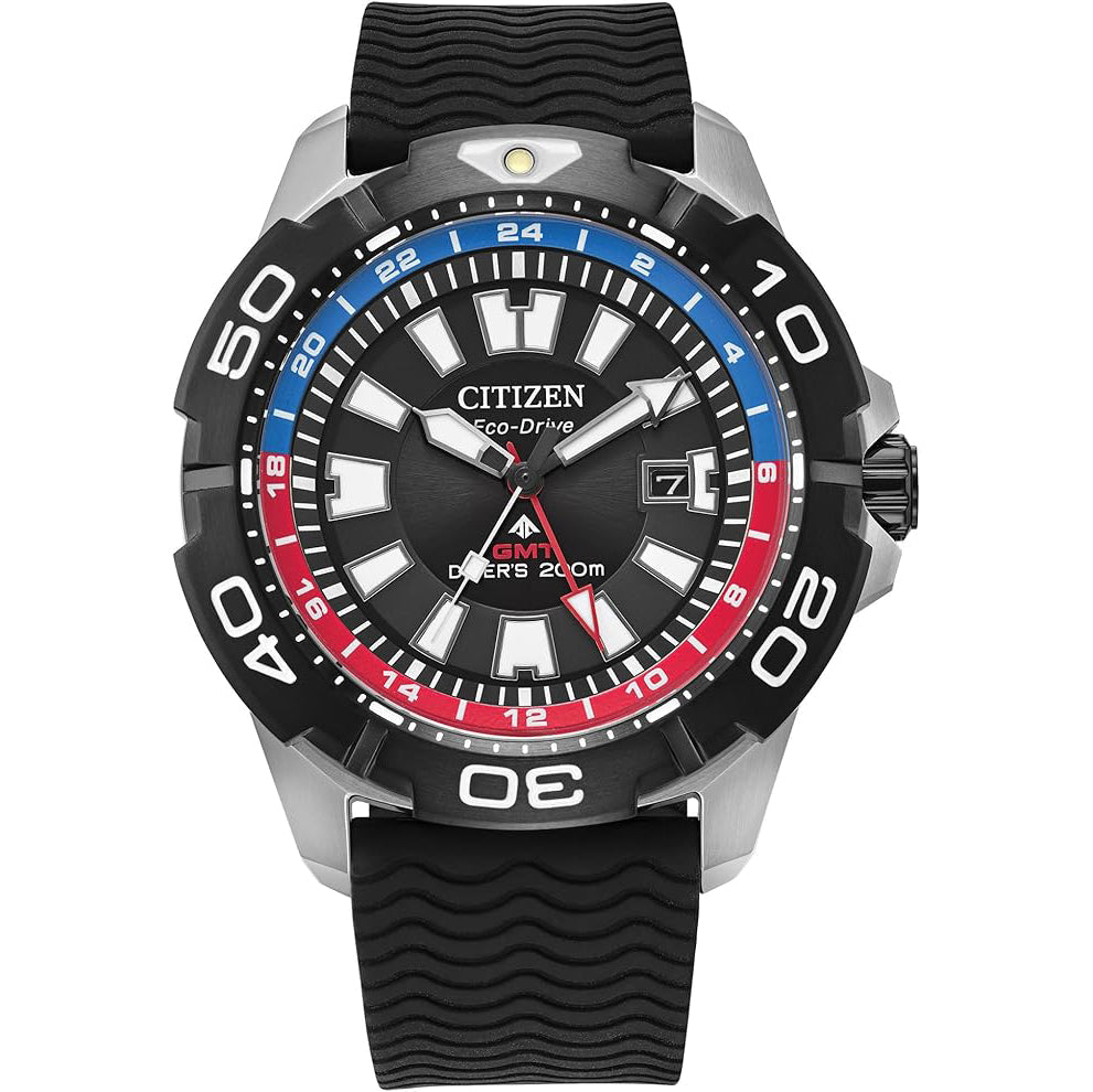 08E Reloj Citizen Promaster Hombre Correa Caucho Negro - Reloj original en Guatemala