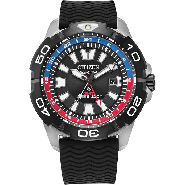 08E Reloj Citizen Promaster Hombre Correa Caucho Negro - Reloj original en Guatemala