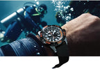 05E Reloj Citizen Eco-Drive de hombre pulsera de resina 43 mm - Detalle de esfera