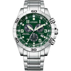 50X Reloj Citizen Brycen de hombre pulsera de metal Eco-drive - Reloj original en Guatemala