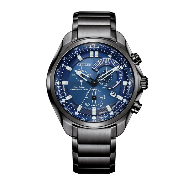 54L Reloj Citizen Sport Chronograph de hombre pulsera de metal 43 mm Eco-drive - Reloj original en Guatemala