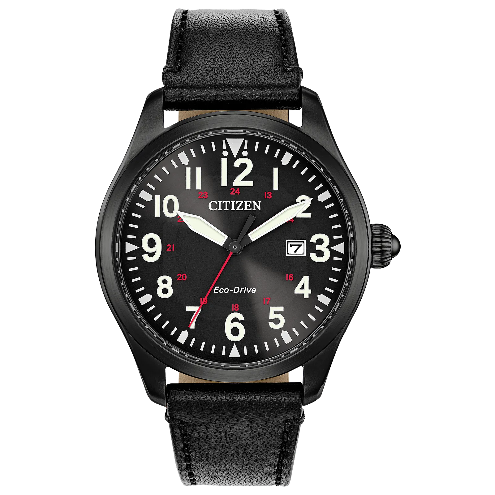 Reloj 15E Citizen Garrison Eco-drive de hombre pulsera de cuero - Reloj original en Guatemala